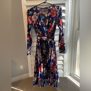 Pretty Little Thing floral midi dress